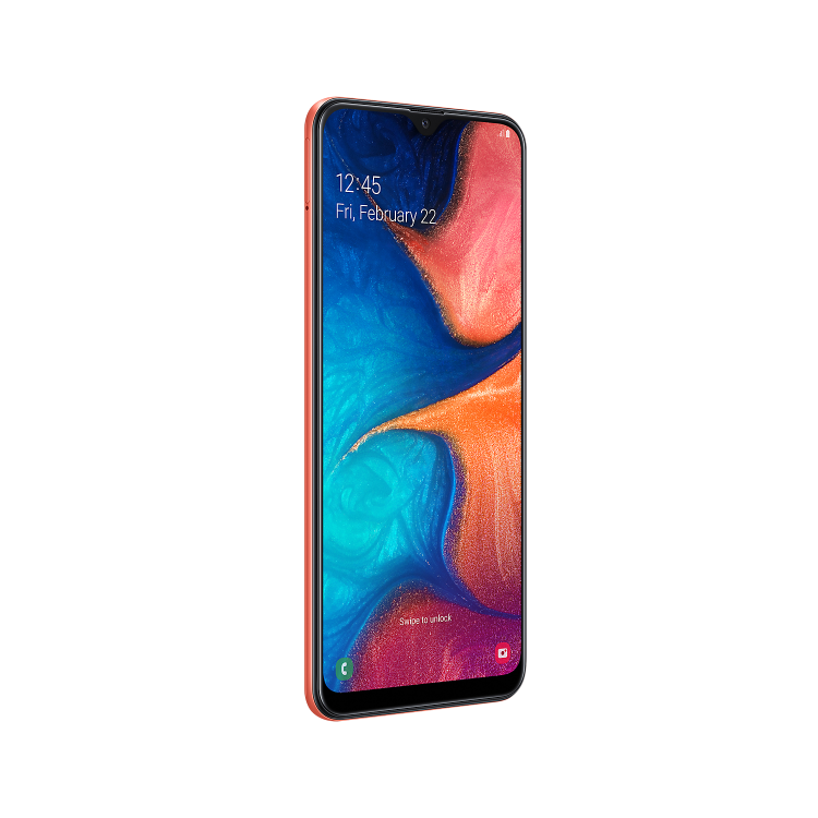 Samsung Galaxy A20e Coral 5.8" 32GB 4G Dual SIM Unlocked & SIM Free