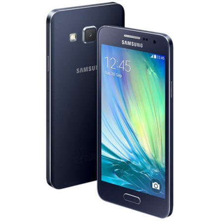 Samsung Galaxy A3 Black 2015 4.5" 16GB 4G Unlocked & SIM Free
