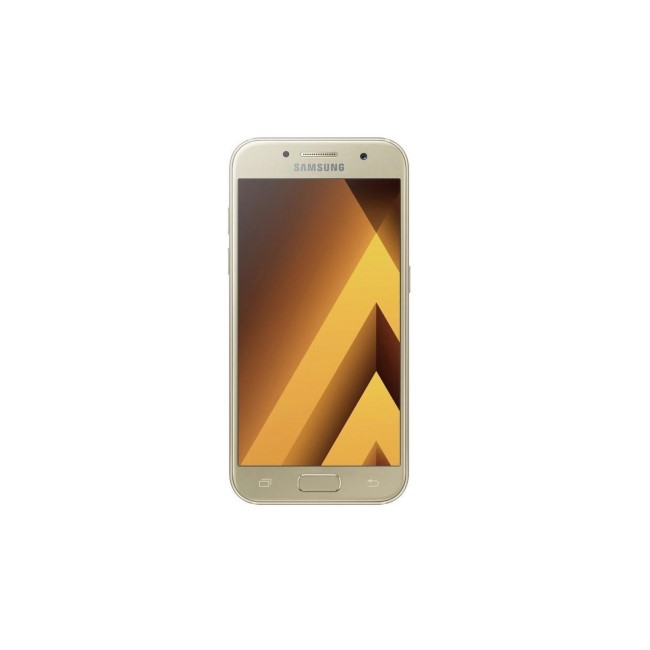 Grade A2 Samsung Galaxy A3 2017 Gold 4.7" 16GB 4G Unlocked & SIM Free
