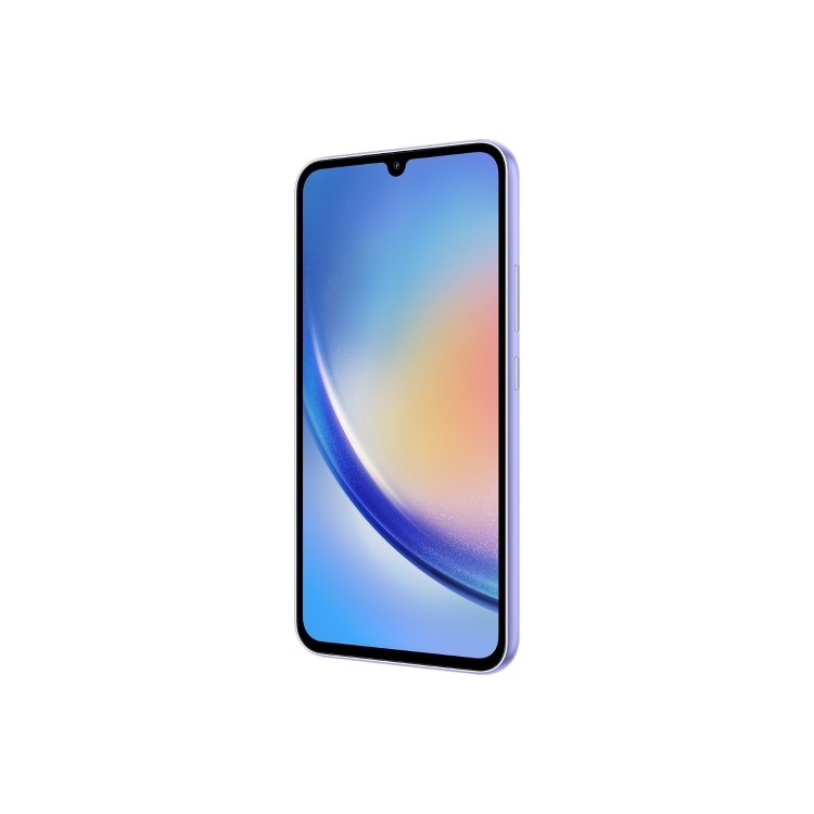Refurbished Samsung Galaxy A34 256GB 5G Mobile Phone - Awesome Violet
