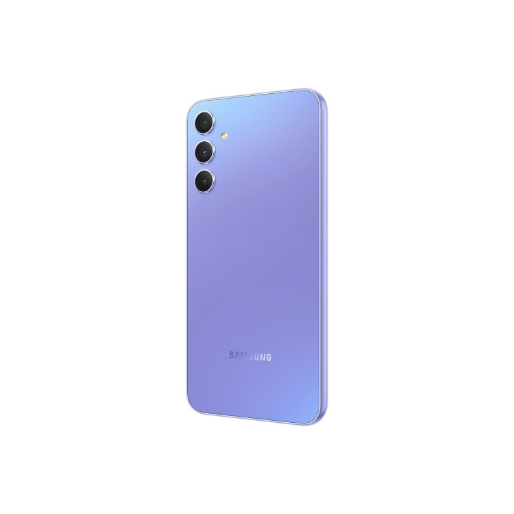 Refurbished Samsung Galaxy A34 256GB 5G Mobile Phone - Awesome Violet