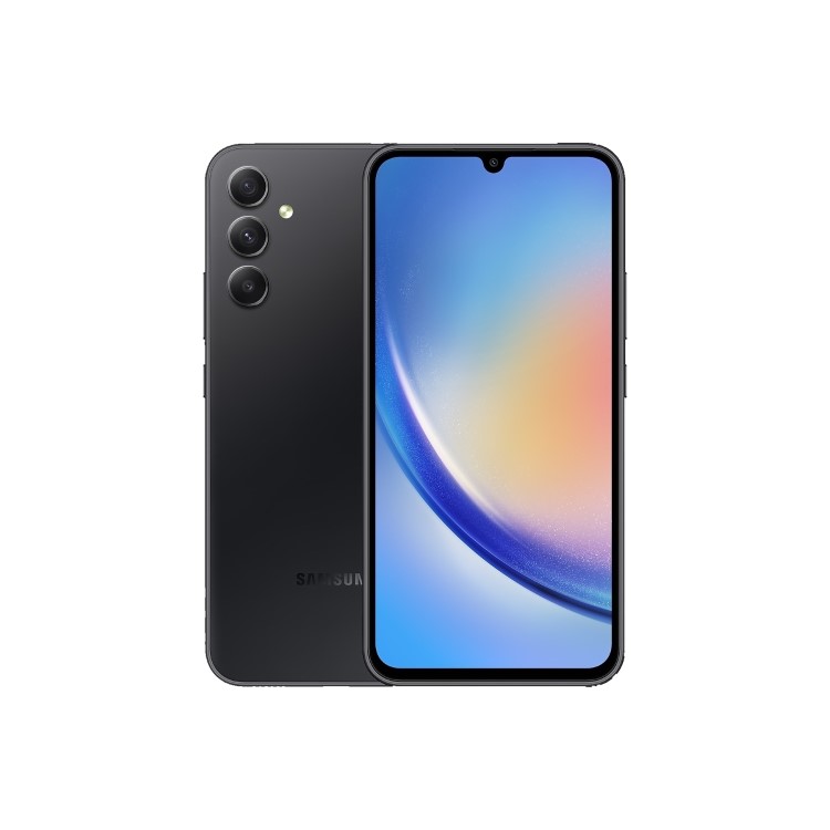 Samsung Galaxy A34 256GB 5G Mobile Phone - Awesome Black