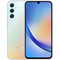 Samsung Galaxy A34 128GB 5G Mobile Phone - Awesome Silver Samsung Galaxy A34 128GB 5G Mobile Phone - Awesome Silver
