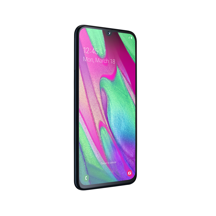 Grade A1 Samsung Galaxy A40 Black 5.9" 64GB 4G Dual SIM Unlocked & SIM Free