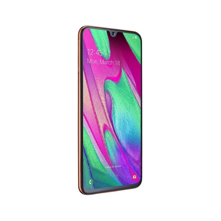 Samsung Galaxy A40 Coral 5.9" 64GB 4G Dual SIM Unlocked & SIM Free