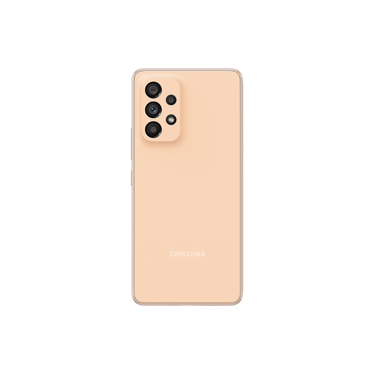 GRADE A1 - Samsung Galaxy A53 5G Awesome Peach 6.5" 128GB 5G Unlocked & SIM Free Smartphone