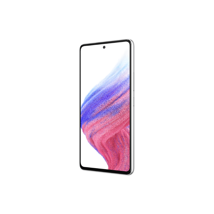Samsung Galaxy A53 5G Awesome White 6.5" 128GB 5G Unlocked & SIM Free Smartphone