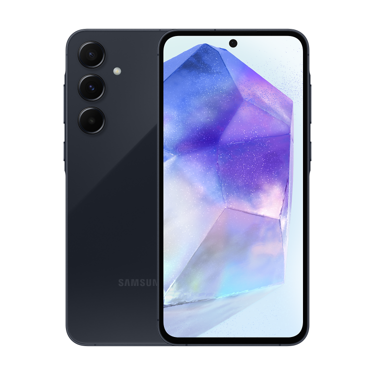 GRADE A1 - Samsung Galaxy A55 256GB 5G SIM Free Smartphone - Awesome Navy