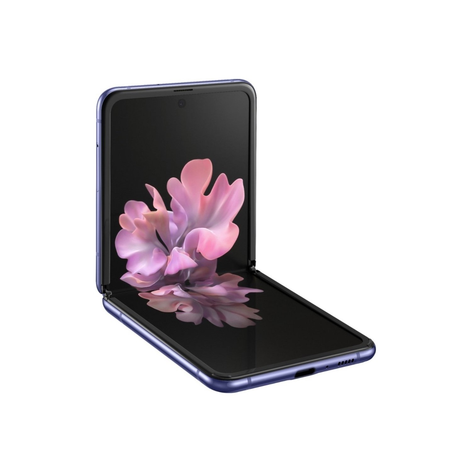 SAMSUNG - Galaxy Z Flip Mirror Purple 256GB SIMフリー SAMSUNG Galaxy Z Flip (Mirror Purple, 256 GB) (8 GB RAM)