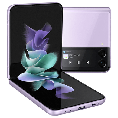 Samsung Galaxy Z Flip3 5G Lavender 6.7" 256GB 5G Unlocked & SIM Free Smartphone