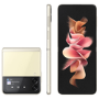 GRADE A1 - Samsung Galaxy Z Flip3 5G Cream 6.7" 256GB 5G Unlocked & SIM Free