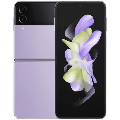 Refurbished Samsung Galaxy Z Flip4 128GB 5G Mobile Phone - Bora Purple