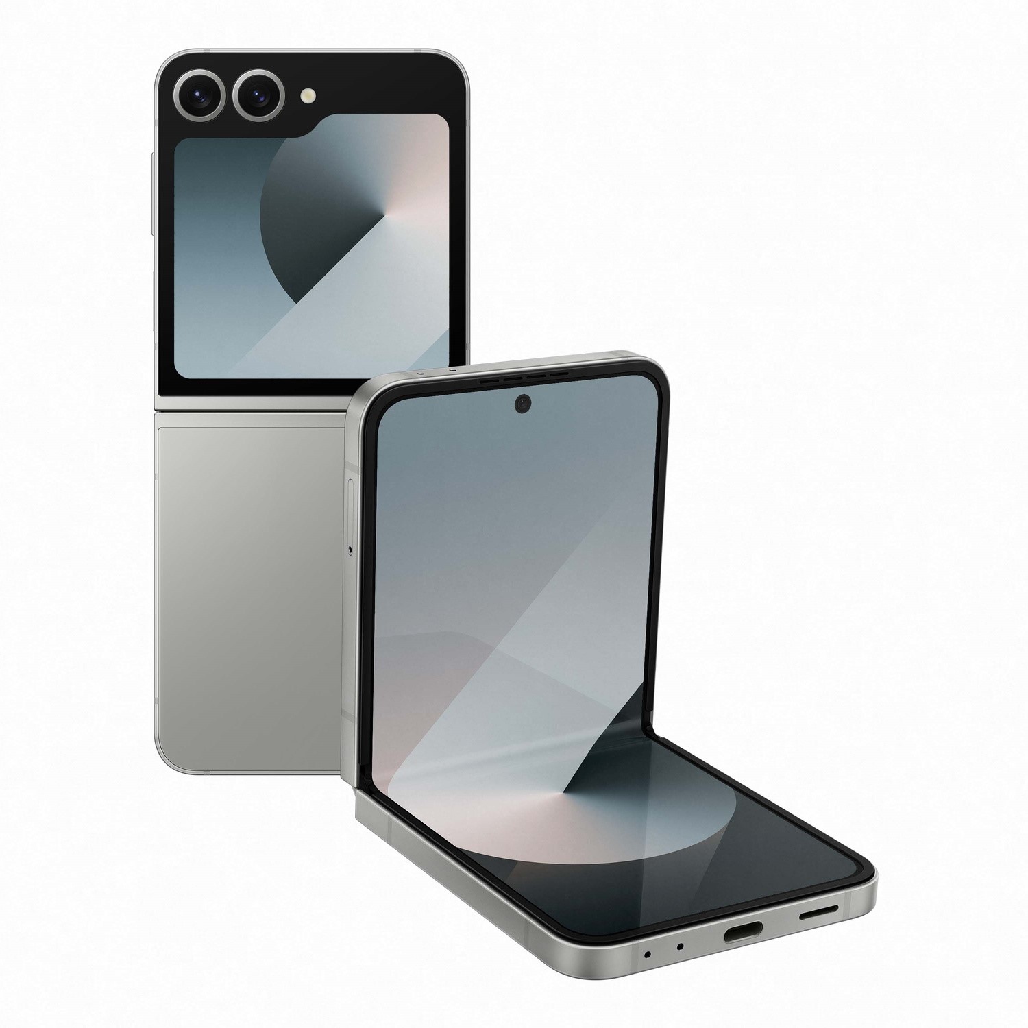 Samsung Galaxy Z Flip6 256GB 5G Mobile Phone - Shadow Silver