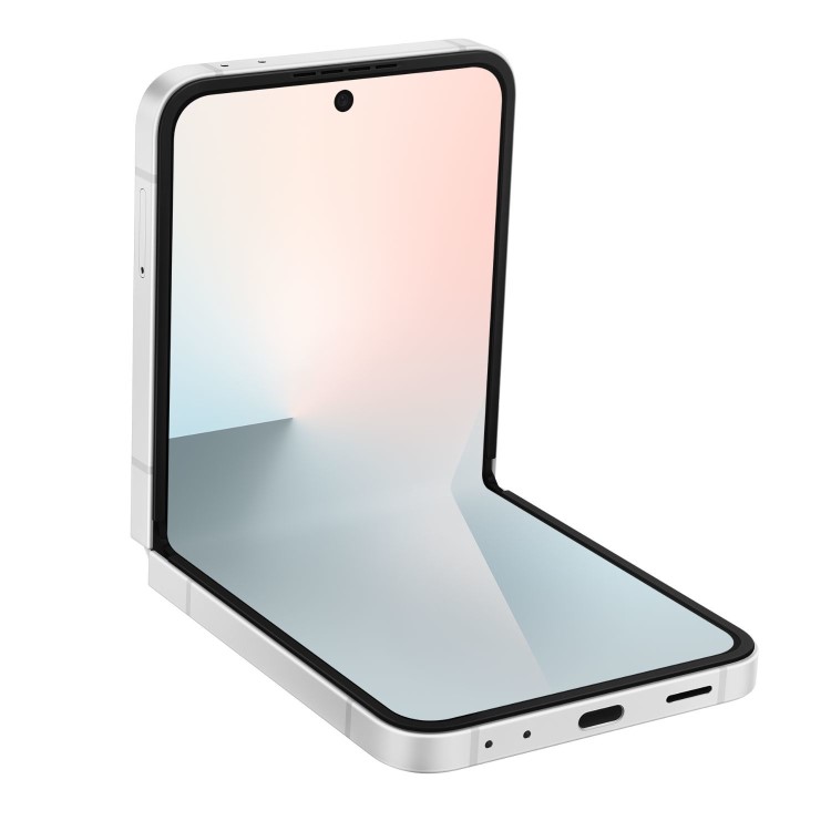 Samsung Flip7 FE White 6.7" 256GB 5G Unlocked & SIM Free Smartphone