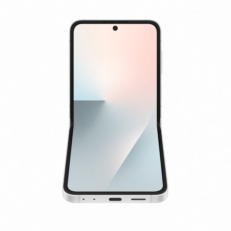 Samsung Galaxy Flip7 FE White 6.7" 256GB 5G Unlocked & SIM Free Smartphone