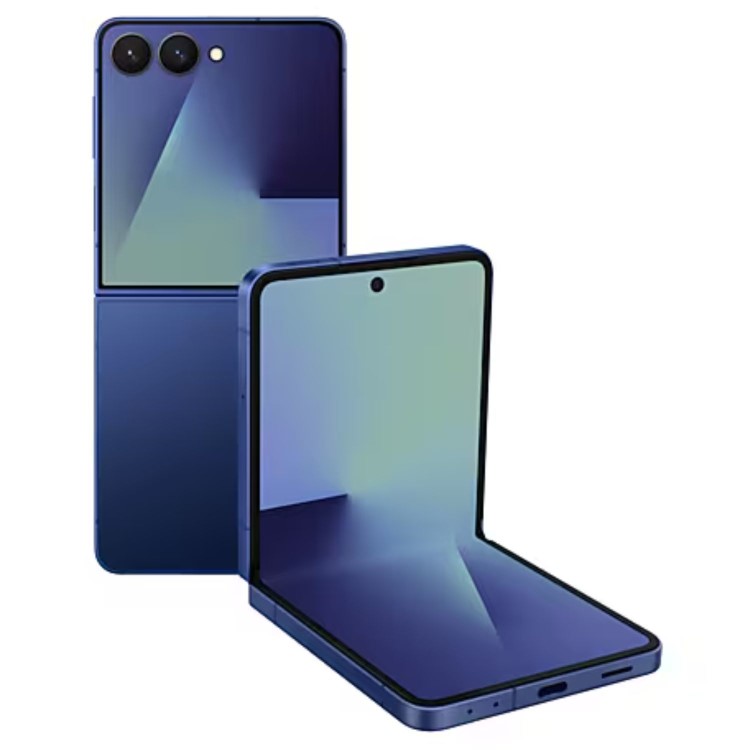 Samsung Flip7 Blue Shadow 6.9" 512GB 5G Unlocked & SIM Free Smartphone