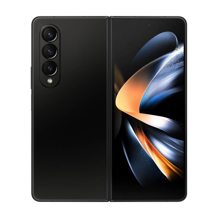 GRADE A3 - Samsung Galaxy Z Fold4 256GB 5G Mobile Phone - Phantom Black
