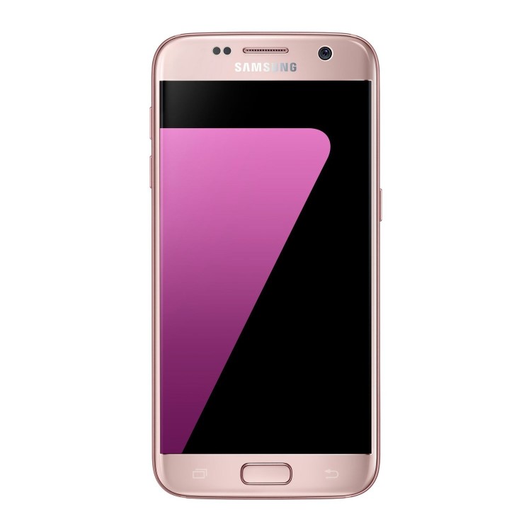 Grade A Samsung Galaxy S7 Flat Pink Gold 5.1" 32GB 4G Unlocked & SIM Free