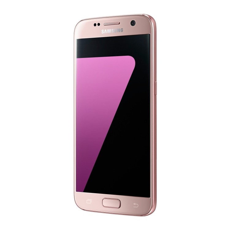 Grade A Samsung Galaxy S7 Flat Pink Gold 5.1" 32GB 4G Unlocked & SIM Free