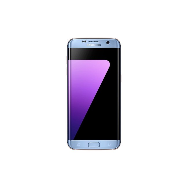 Grade B Samsung Galaxy S7 Edge Coral Blue 5.5" 32GB 4G Unlocked & SIM Free