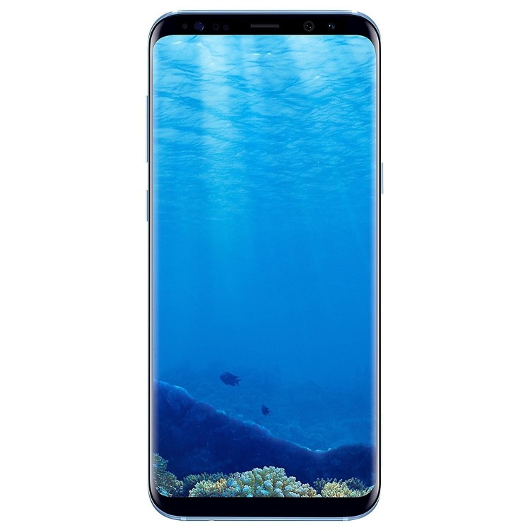 Grade A2 Samsung Galaxy S8+ Coral Blue 6.2" 64GB 4G Unlocked & SIM Free
