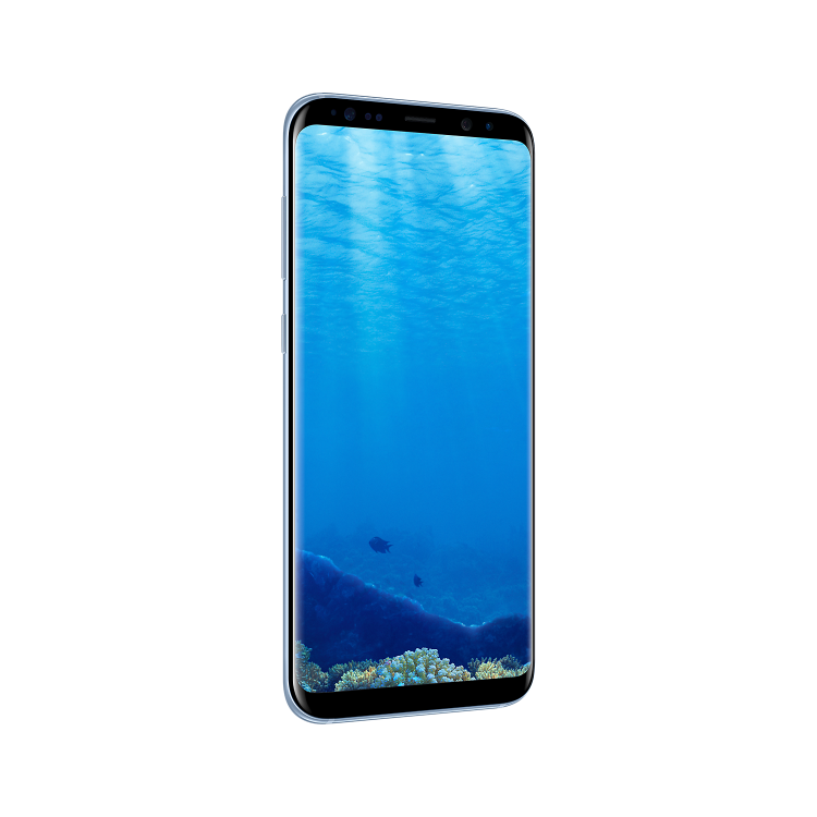 Grade A2 Samsung Galaxy S8+ Coral Blue 6.2" 64GB 4G Unlocked & SIM Free
