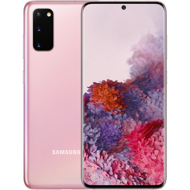 Samsung Galaxy S20 5G Cloud Pink 6.2" 128GB 5G Unlocked & SIM Free