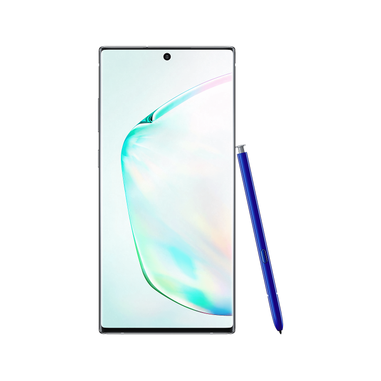 Grade A3 Samsung Galaxy Note 10+ Aura Glow 6.8" 256GB 4G Hybrid SIM Unlocked & SIM Free
