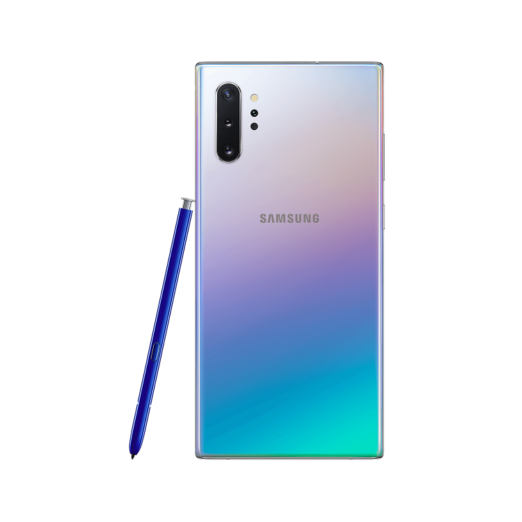 Grade A3 Samsung Galaxy Note 10+ Aura Glow 6.8" 256GB 4G Hybrid SIM Unlocked & SIM Free