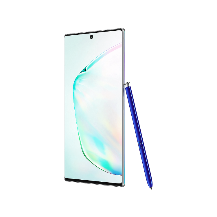 Grade A3 Samsung Galaxy Note 10+ Aura Glow 6.8" 256GB 4G Hybrid SIM Unlocked & SIM Free