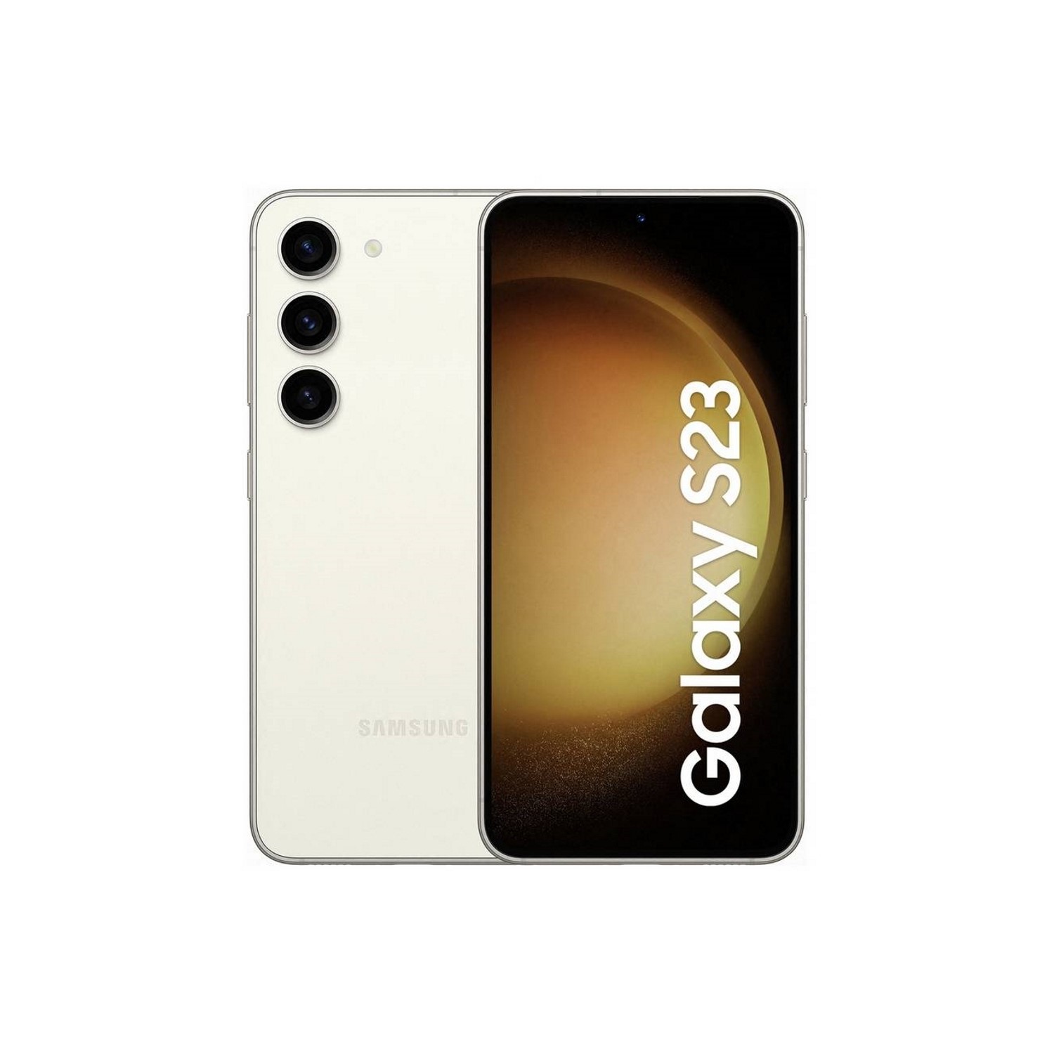 Samsung Galaxy S23 Cream 6.1 128GB 5G Unlocked & Sim Free Smartphone Cream Colour, Laptops Direct - SM-S911BZEDEUB