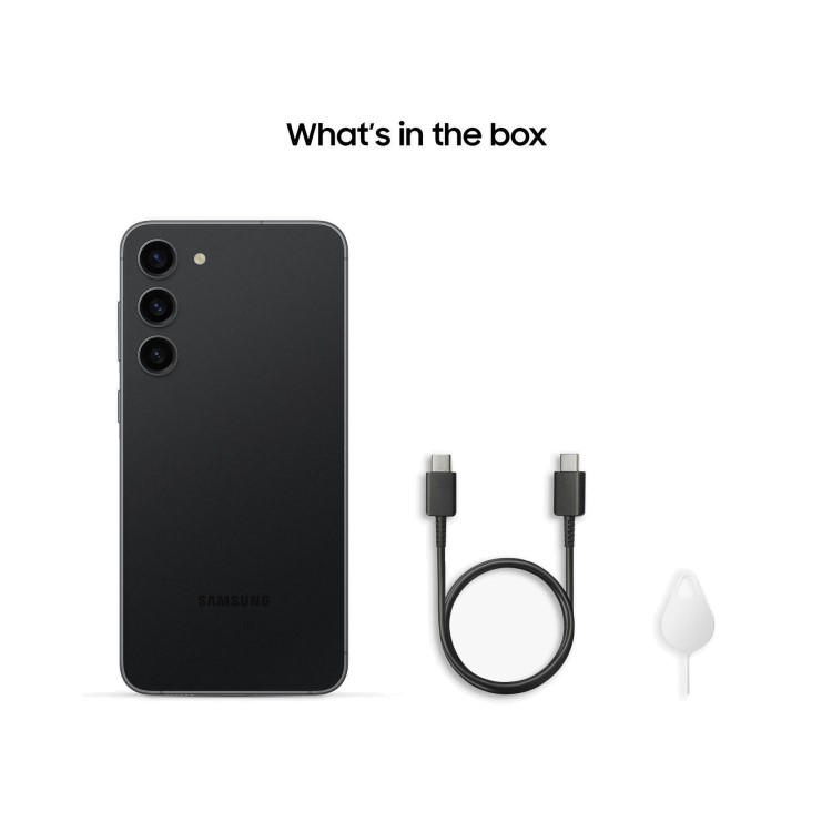 Samsung Galaxy S23+ Phantom Black 6.6" 256GB 5G Unlocked & SIM Free Smartphone