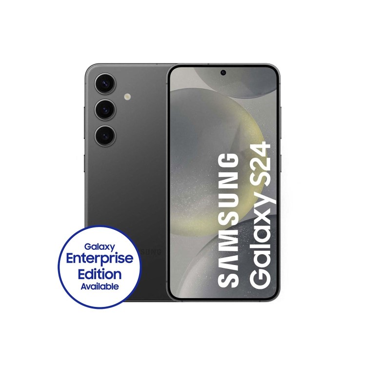 GRADE A1 - Samsung Galaxy S24 Enterprise Edition 128GB 5G Mobile Phone - Onyx Black