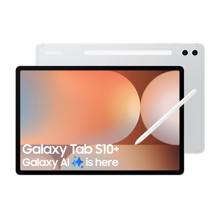 Samsung Galaxy Tab S10+ 12.4" Platinum Silver 256GB Wi-Fi Tablet