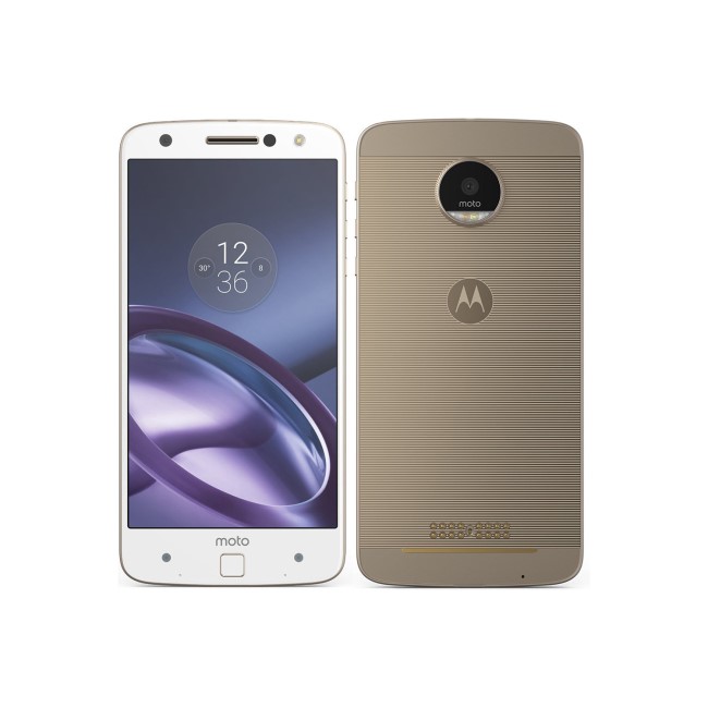 Motorola Moto Z White/Gold 5.5" 32GB 4G Unlocked & SIM Free