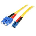 SMFIBLCSC7 StarTech.com 7m Single Mode Duplex Fiber Patch Cable LC-SC