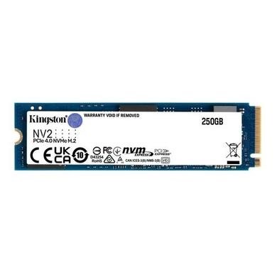 Kingston 2280 NV2 250GB 2.5 Inch M.2 NVMe Internal SSD