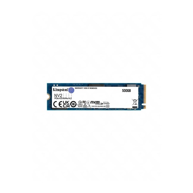 Kingston 2280 NV2 500GB 2.5 Inch M.2 NVMe Internal SSD
