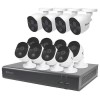 Swann CCTV System - 16 Channel 1080p HD DVR with 12 x 1080p Thermal Sensing Cameras &amp; 1TB HDD