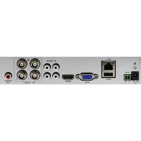 Swann CCTV System - 4 Channel 1080p DVR with 4 x 1080p Thermal Sensing Cameras & 1TB HDD with Google Assistant