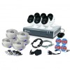 Swann CCTV System - 8 Channel 1080p HD DVR with 6 x 1080p Thermal Sensing Cameras &amp; 1TB HDD