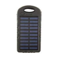 Solar Power Bank With Torch 4000mAh - Ideal For Camping & Festivals Solar Power Bank With Torch 4000mAh - Ideal For Camping & Festivals