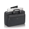 Solo Classic Smart Strap Briefcase - 15.6&quot; Black