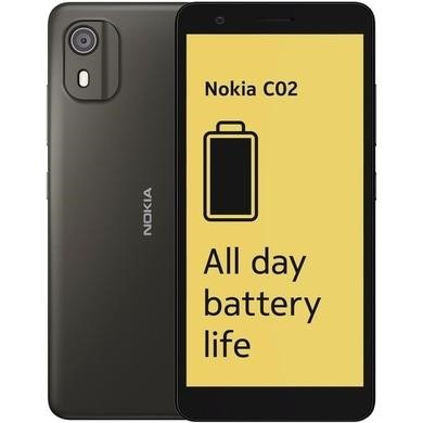 Nokia C02 Charcoal 5.45" 32GB 4G Unlocked & SIM Free Smartphone