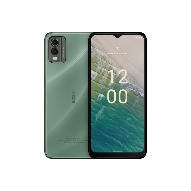Nokia C32 64GB 4G SIM Free Smartphone - Autumn Green