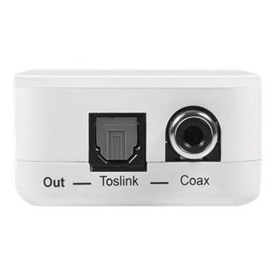 Two Way Digital Coax to Toslink Optical Audio Converter Repeater
