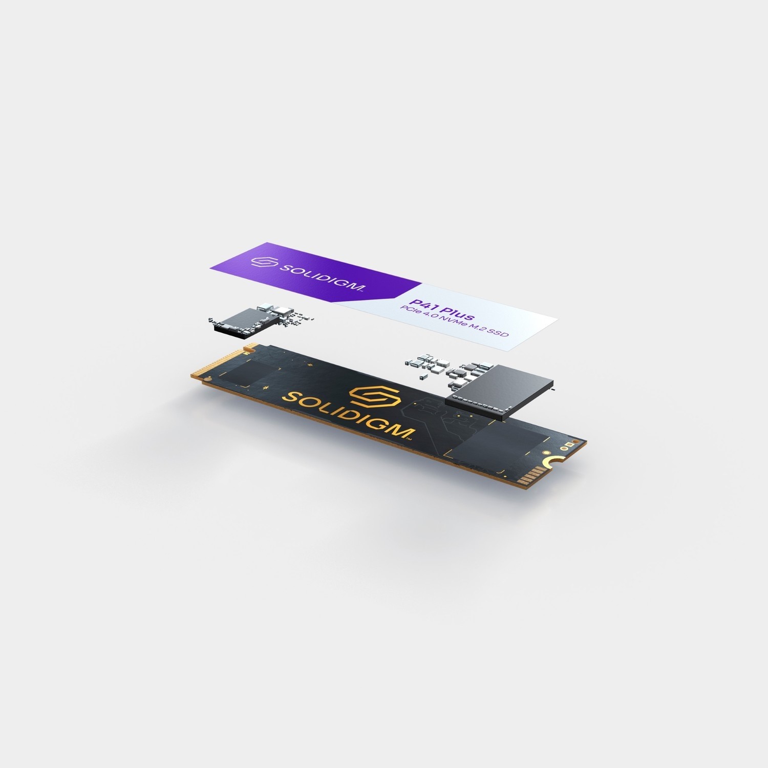 Solidigm P41 Plus Series 2TB M.2 2280 NVMe PCIe 4.0 SSD - Laptops