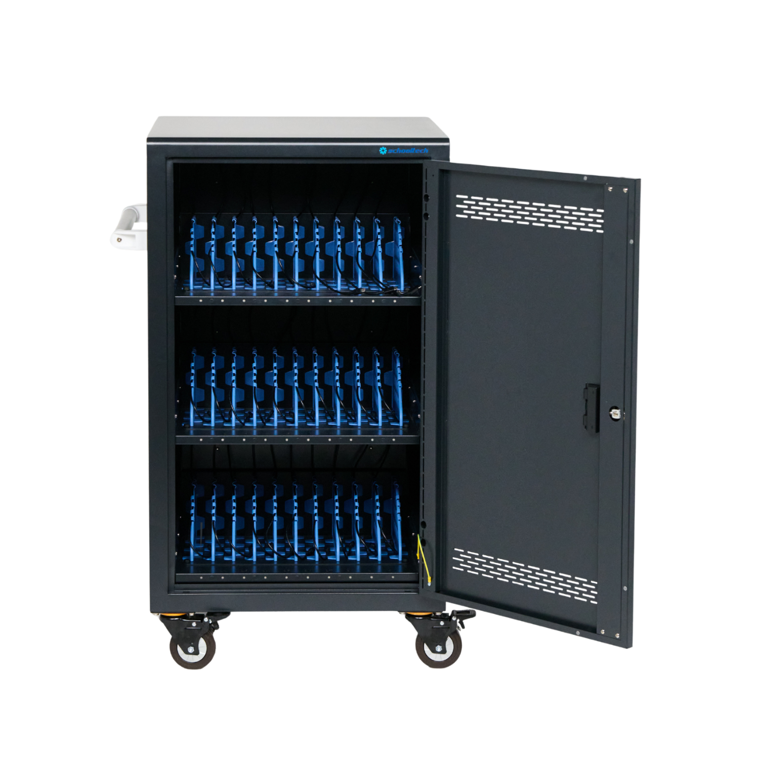 30 Pre Wired USB C Charging Trolley