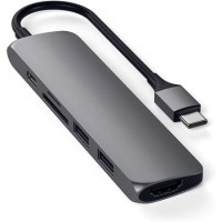 Satechi Type-C Slim Multimedia Adapter V2 Docking Station