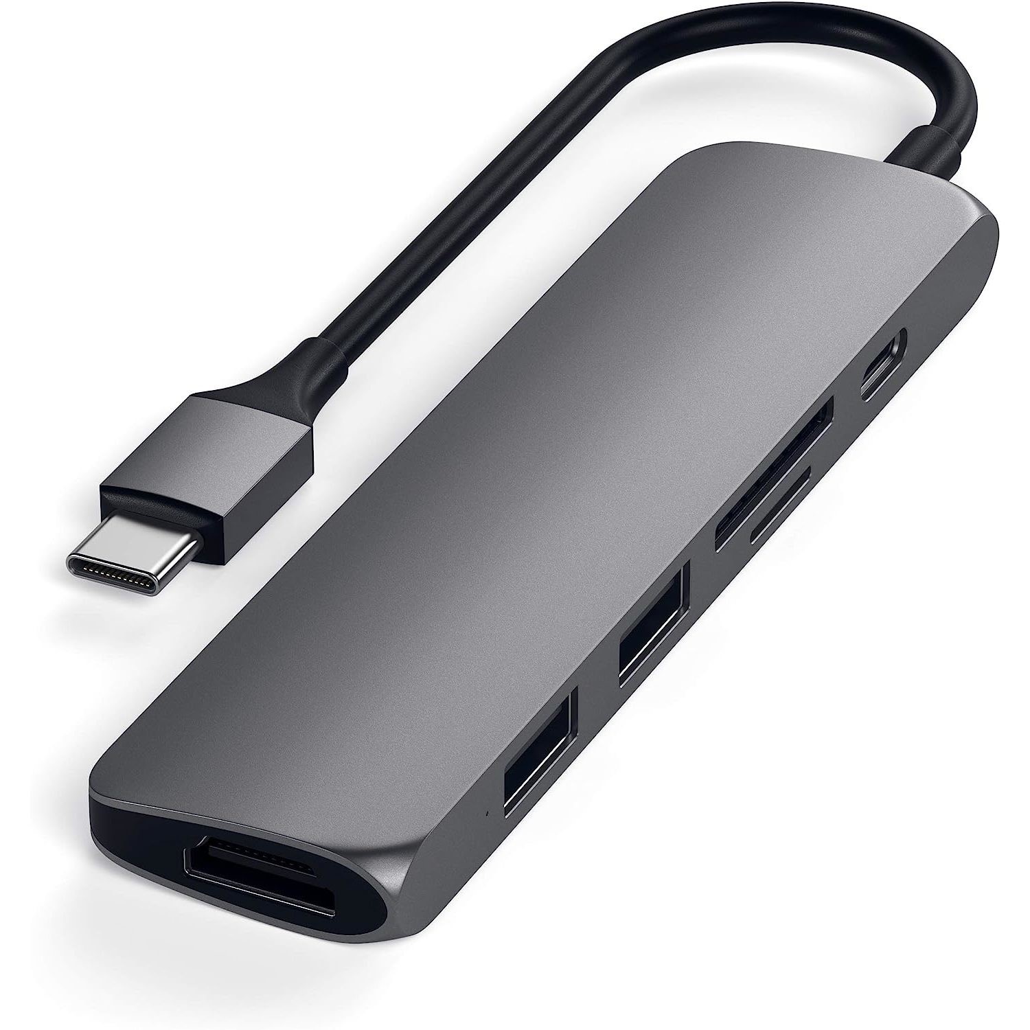 Satechi Type-C Slim Multimedia Adapter V2 Docking Station - Laptops Direct